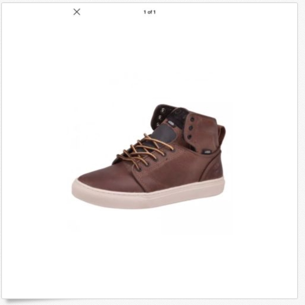 Vans Alomar Boot Brown Turtledove Skate Shoes🌹 - Picture 1 of 8